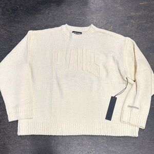 Ivory Paperplanes Crewneck Sweater - Men